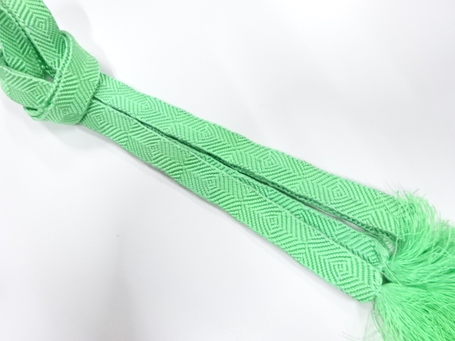 正絹　手組帯締め